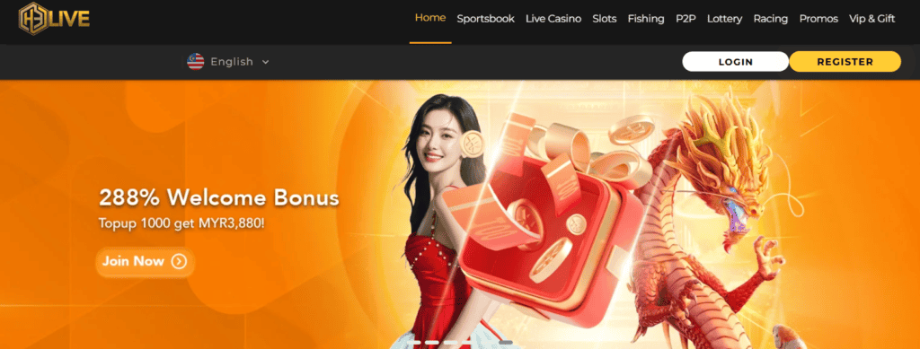ProperBonus casino website banner with a woman and dragon image.