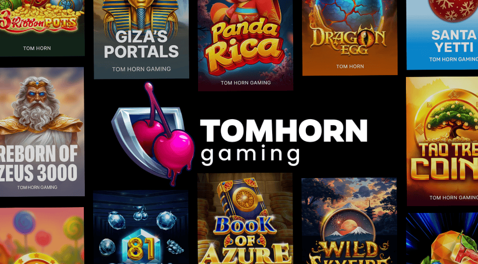 Tom Horn Gaming platform for online casino and slot games.
