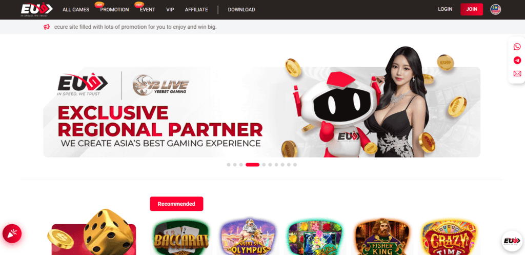 EU9 Malaysia Trusted Online Casino 