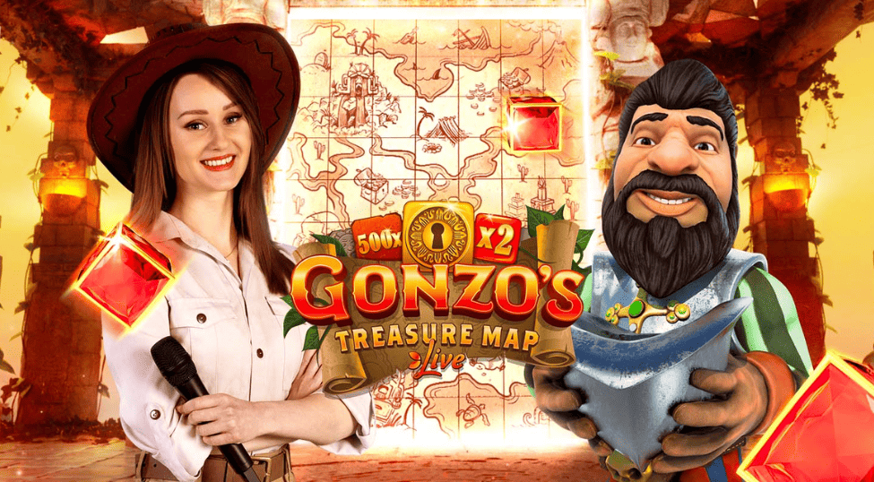 Gonzo's Treasure Map by Evolution Gaming 