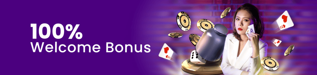 BODA8 100% Welcome Bonus banner