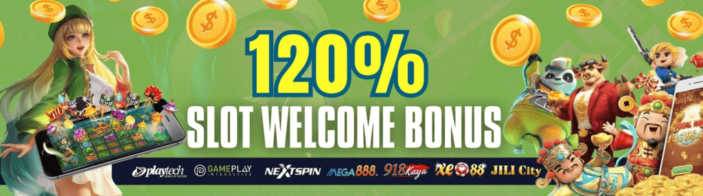 MQQ88 120% Welcome Bonus banner