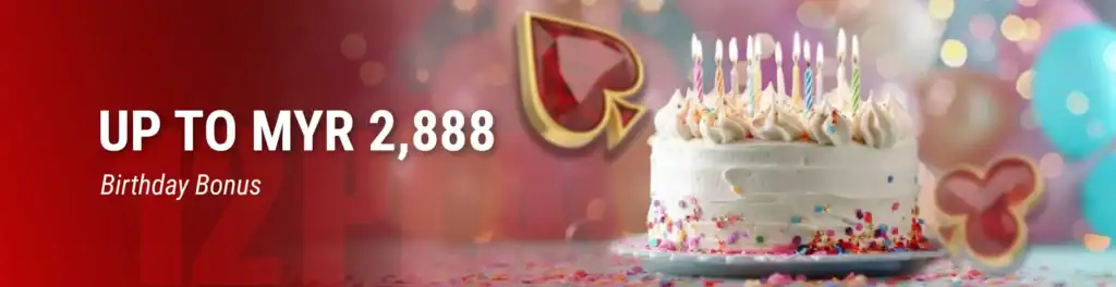 Colorful birthday cake with candles and confetti celebrating special offers at ProperBonus.