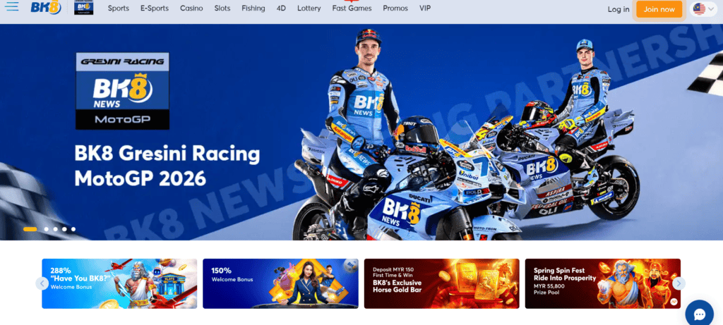 BK8 online betting platform with sports and casino games.