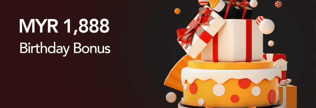 Celebrate with ProperBonus's H3BET birthday bonus up to MYR 1,888.