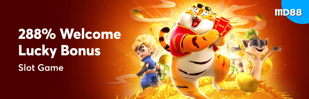 Enjoy a 288% welcome bonus on MD88 with up to MYR 2,880 for slot games. Sign up now and boost your g.