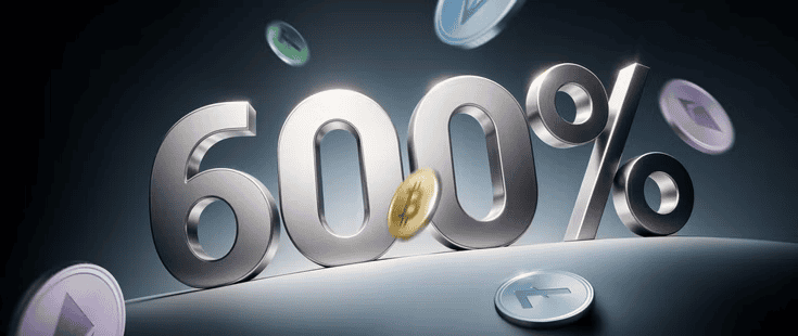 High-value 600% welcome bonus with 500 free spins for new players.