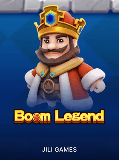 Game character from Boom Legend with crown and royal attire.