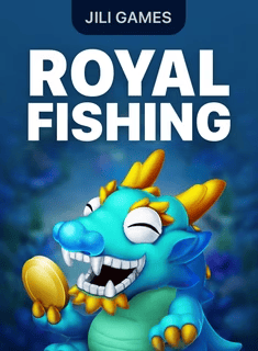 Royal Fishing game from JILI Games with colorful aquatic characters.