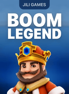 Boom Legend game character with crown from JILI Fishing Games in Malaysia 2026.